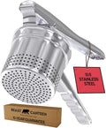 Potato Ricer - Ricer for Mashed Potatoes, Made of 18/8 Stainless Steel, Make Fluffy Smooth Mashed Potatoes & Rice Cauliflower, Vegetables, Professional Kitchen Tool, Press, Large Masher