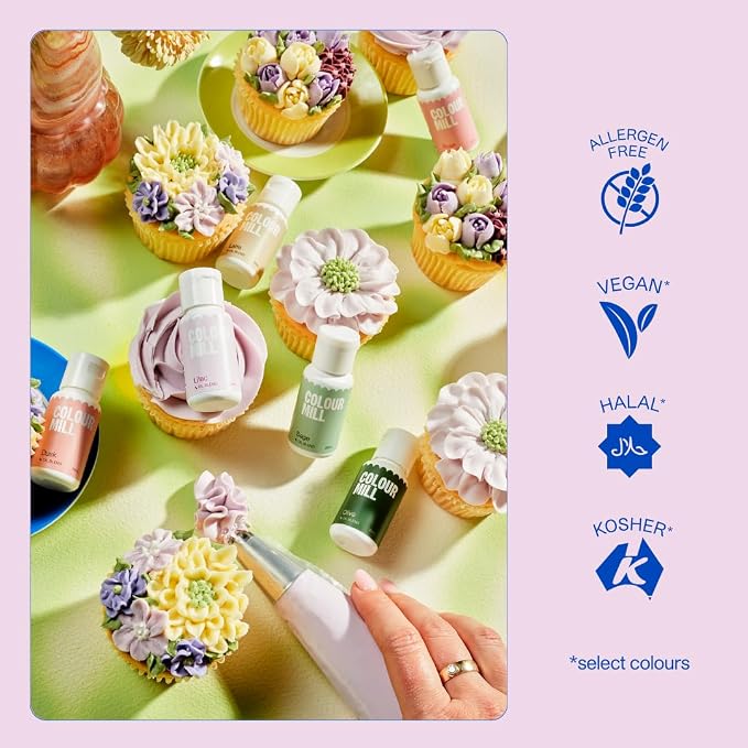 Colour Mill Oil Blend Food Coloring, 20 Milliliters Blue Bell