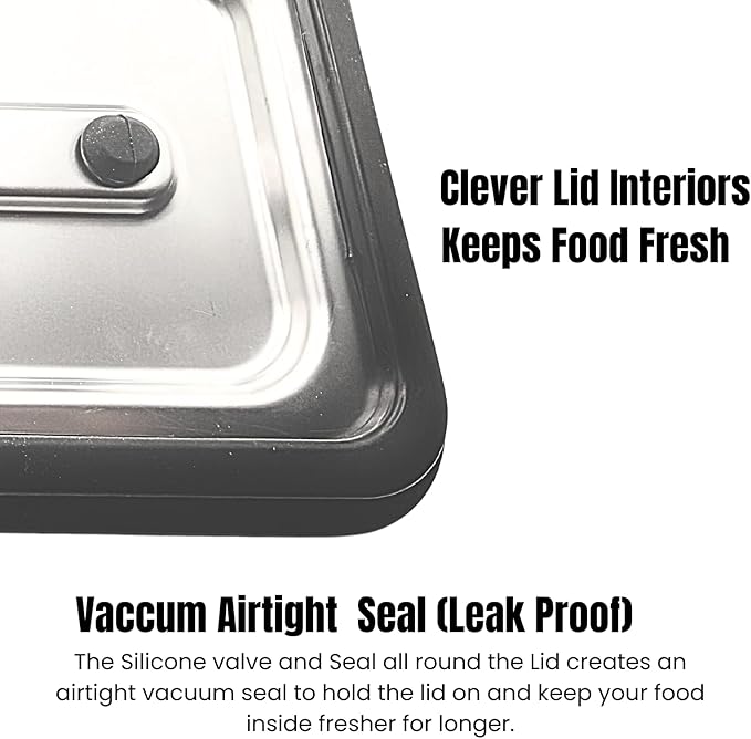 Modaniam 42 OZ Stainless Steel Bento Box, Stainless Steel Lunch Box Container For Adults, Lunch Containers, Salad Container