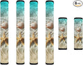 6 PCS Fridge Door Handle Covers Washable Kitchen Appliances Handles Protector for Oven Stove Anti-Slip Indoor Home Refrigerator Decorations, Starfish Sea Shell Beach Ocean