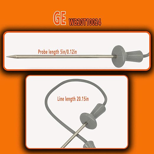 OEM WB20T10024 GE Oven Meat Probe WB20X5050 Oven Meat Probe Replacement Part
