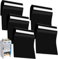 Teenyyou 5 Pcs 27.5 x 11 Inch PTFE Release Sheets Non Stick Toaster Release Sheets PTFE Liner Compatible with Antunes Roundup VCT-2, VCTM-2 Toaster, for Bread, Buns