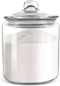 Masthome 1 Gallon Glass Jar with Lid,Large Glass Cookie Jar,Wide Mouth,Dishwasher Safe,Large Clear Jar,Storage Containers with Lids For Flour,Nuts,Cookies,Snacks