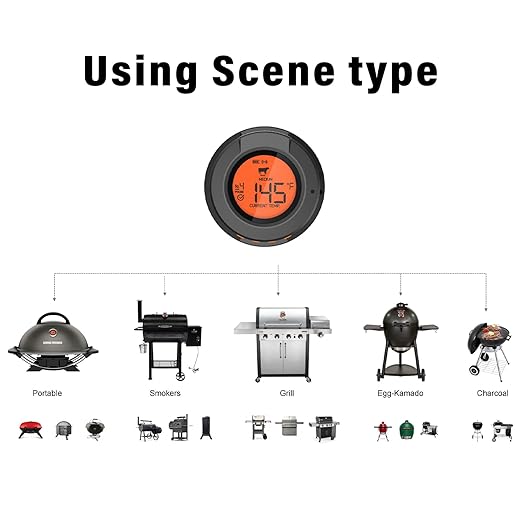 BBQ Grill Base for AT-02 Bluetooth Meat Thermometer