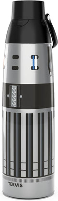 Tervis Venture Water Bottle Star Wars - Lightsaber Detail Triple Insulated Tumbler Travel Cup Keeps Drinks Cold & Hot, 36oz, Stainless Steel