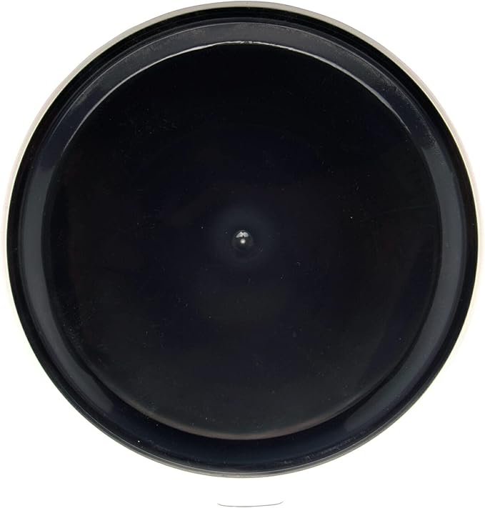 G.E.T. CR-0120-BK-EC Round Food Storage Crock w/ Lid, 1.2 Quart, Black (Set of 4)