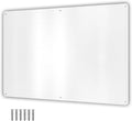 17.5inchX11.5inch Large Stainless Steel Plate for Magnets, 3M Adhesive Back, Mounting Screws, Ideal for Magnetic Shelf, Spice Holders, Colorful Magnets as a Gift. Mount Anywhere! (White, 1 Pack)