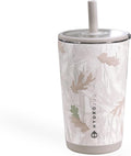 HydroJug Everyday Tumbler 14 oz, Ceramic-Lined Straw Cup, Camo
