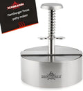Hamburger Press Patty Maker,304 Stainless Steel Burger Press, Non-Stick Patty-Making molds Suitable for Beef, Vegetables, and Burgers. BPA-Free,Dishwasher Safe (5.5")