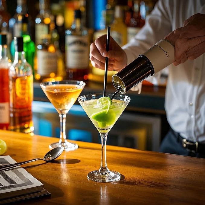 ZOMUIA Plastic Martini Glasses, 10 oz Martini Glasses Set of 12, Reusable Plastic Cocktail Glasses, Unbreakable Cocktail Glasses for Bar, Margarita, Whiskey, Tequila, Party, Poolside, Outdoors