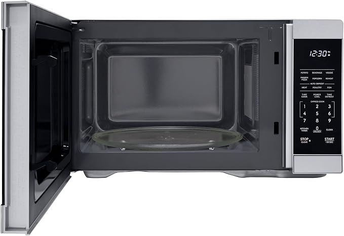 Sharp SMC1162KS 1.1 cu. ft. 1000W Stainless Steel Countertop Microwave Oven