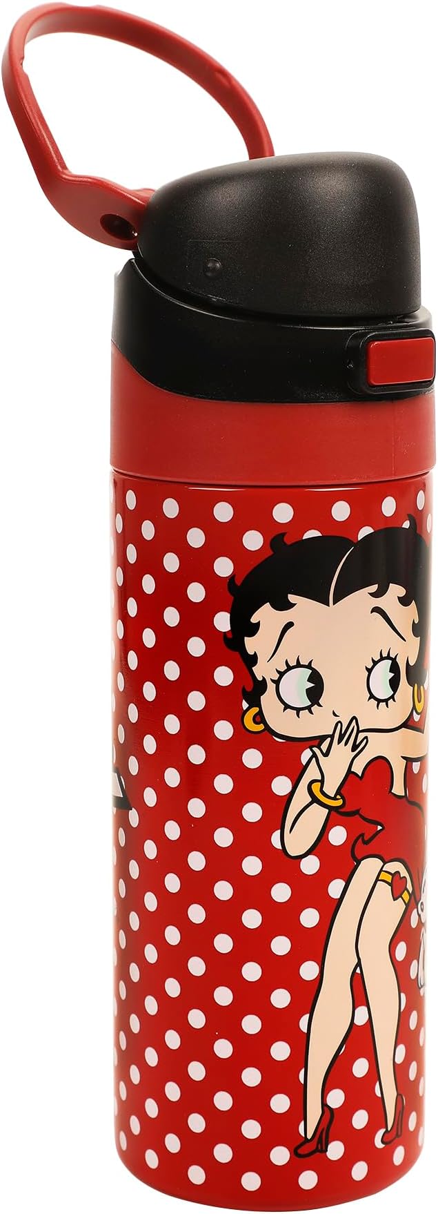 Betty Boop Polka Dots Red 24 Oz Stainless Steel Tumbler