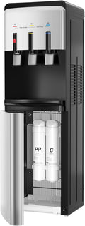 Euhomy Bottleless Water Cooler 3 Temperature Settings Hot Cold & Room WaterWater Dispenser
