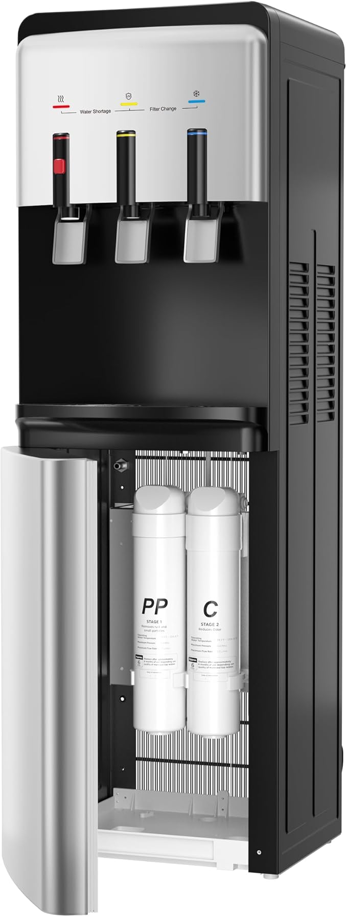 Euhomy Bottleless Water Cooler 3 Temperature Settings Hot Cold & Room WaterWater Dispenser