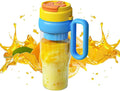 Portable Blender for Smoothies – 7.4V 22,000 RPM Personal Blender with Dual Lids, 304 Stainless Steel Blades, 3000mAh Battery, USB-C Rechargeable, for Travel Office Home