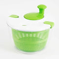 6L stainless steel salad dehydrator, fruit washer, lettuce dehydrators, suitable for home fruit washer and pasta dehydrator, kitchen essential tool (Green)