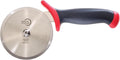 Mercer Culinary Millennia Pizza Cutter with Red Handle, 4 Inch Wheel, Stainless Steel