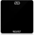 INEVIFIT Bathroom Scale, Highly Accurate Digital Bathroom Body Scale, Measures Weight up to 400 lbs. Includes Batteries