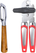 Left Handed Peeler and Can Opener Set, Lefty Kitchen Tools Utensils for Left Hand People/Adults (2 in 1)