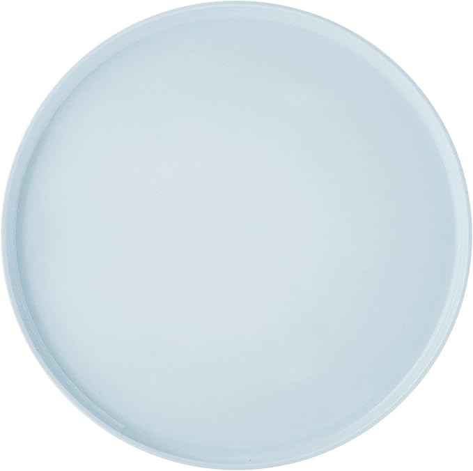 Mikasa Madison Misty Blue Bone China Dinnerware Set, 12-Piece Service for 4, Includes Dinner Plates, Salad Plates and Cereal Bowls, Dishwasher Safe