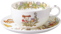 Noritake T97285A/4660-2 Milk Tea Cup & Saucer, 11.8 fl oz (325 cc), My Neighbor Totoro, Dandelion, Microwave Safe, 1 Guest, Bone China