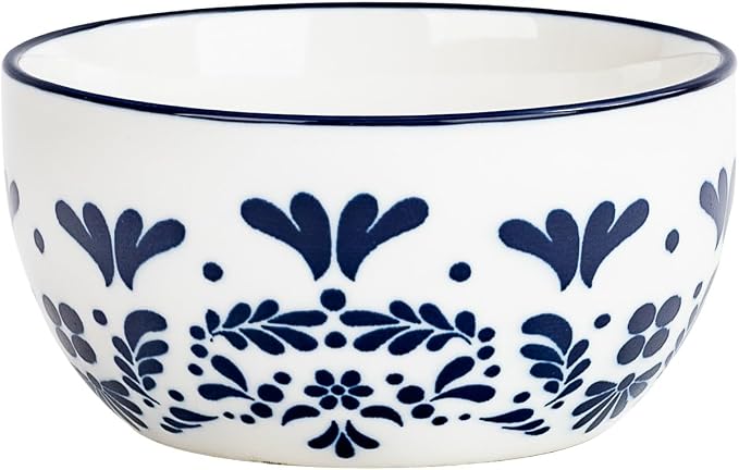 10 Strawberry Street Talavera Dinnerware, Set of 6 (5.5" Cereal Bowl)