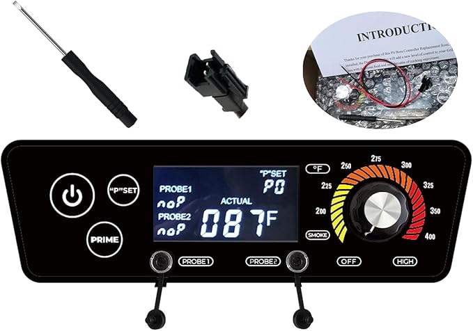 Upgrade Control Board for Pit Boss Replacement, SROKIO Digital Thermostat Controller Board Compatible with Pit boss Wood Pellet Grills