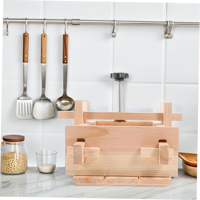PRETYZOOM Tofu Press Mold Diy Tofu Maker Kit Cheese Maker Pressing Mold Soybean Curd Making Machine Home Kitchen Tool
