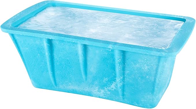 Extra Large Ice Block Mold For Ice Bath - 4x, Large Ice Mold for Freezer with Lids - Reusable, Silicone Ice Bath Accessories, Cold Plunge Giant, Ice Blocks for Chiller & Cold Therapy