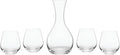 Lenox 893690 Tuscany Classics 5-Piece Decanter & Glass Set