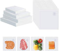 Reusable Vacuum Seal Bags, BPA-Free Food-Grade, Leakproof & Odor-Resistant, Freezer & Microwave Safe, Heavy-Duty Clear Bags for Meat, Seafood, Snacks, Dry Goods, 30 Pack (8.27" x 8.66")