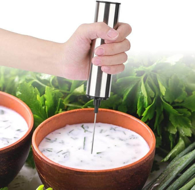 USB Electric Frother Whisk, Milk Frothers Rechargable Frother Handheld for Egg Beater Milk Coffee Tea Stir Bar Drink Mixer Tool