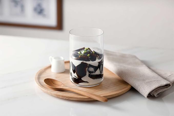 Toyo Sasaki Glass B-09128CS Whiskey Glass, Rock Glass, 12.8 fl oz (355 ml), Thin Tumbler, Shatter-Resistant, Cup, Made in Japan, Dishwasher Safe