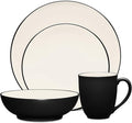 Noritake Colorwave Graphite 4-Piece Coupe Place Setting, Service for 1