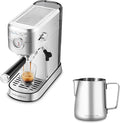 CASABREWS Espresso Machine with Steam Milk Frother & Milk Frothing Pitcher, Gift for Coffee Lovers