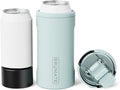 BrüMate Hopsulator Trio 3-in-1 Insulated Can Cooler for 12oz / 16oz Cans + 100% Leak Proof Tumbler with Lid | Insulated for Beer, Soda, and Energy Drinks