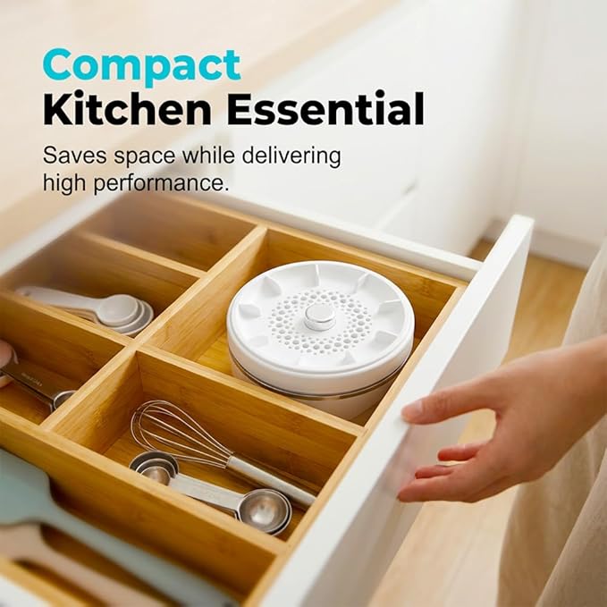 Fruit and Vegetable Washing Machine, 2026 Upgraded Fruit Cleaner Device Waterproof Fruit and Vegetable Purifier Clean Produce with Titanium Electrolysis Purification for Home Kitchen (2)