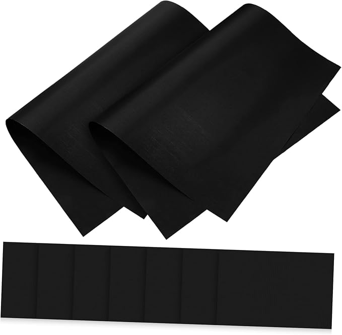 LABRIMP 9pcs Non-stick Oven Liners Reusable Baking Mats for Easy Cleanup High-temperature Resistant Cooking Fit for Ovens and Grills