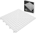 Esatto Interlocking Shelf Mats – for Spills, Clean Bars, Stain Protection, and an Anti-Slip Surface (6, Clear)