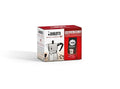 Bialetti 6 Cup Moka Pot and Coffee Ground Bundle 8.8oz Bag with Medium Roast Italian Ground Blend - Stovetop Espresso Maker Morning Brew Barista Style Café Home Brewing Daily Use Kitchen Appliance Set