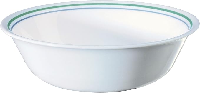 Corelle Dinnerware Set (Set of 4 Bowls, Country Cottage) Set for 4 | Includes 4 x Cereal/Soup Bowls