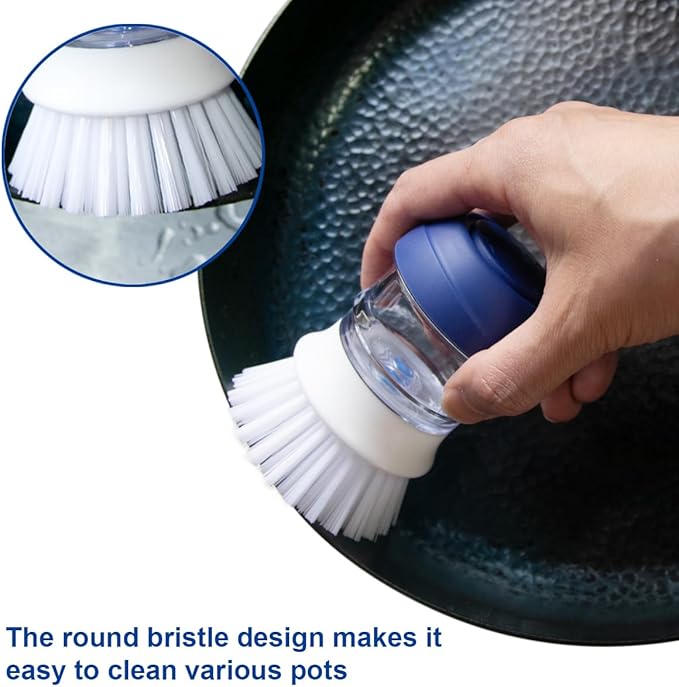 CELOX 24 Pack Dish Sponge for Kitchen, Dish Scrubber with Soap Dispenser for Pots, Dishes, Bowls