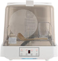 Portable Countertop Dishwasher, Automatic Dishwashing w/6 Programs & 5L Tank, Tabletop Small Dishwasher for Apartments & RV, 3 Washing Programs, 360° Dual Spray, 149℉ High-Temp& Air-Dry Function
