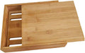 Bamboo Bread Cutting Tool, Even Slice Loaf Slicer with Crumb Catcher for Cakes and Bagels
