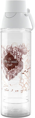 Tervis Harry Potter The Marauder's Map Made in USA Double Walled Insulated Tumbler Travel Cup Keeps Drinks Cold & Hot, 24oz Venture Lite Water Bottle, Classic