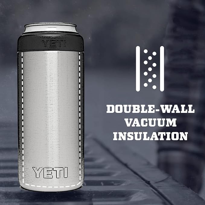 YETI Rambler 12 oz. Colster Slim Can Insulator for the Slim Hard Seltzer Cans, Highlands Olive