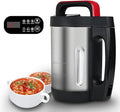 2L Soup Maker, Makes 2-6 Servings, LCD Touch Control Panel, Stainless Steel Blender & Heater, 800W for Soups, Smoothies, Sauces — Smart Kitchen Appliance for Homemade Soup