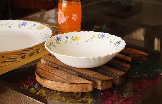 eTroves Wooden Trivet for Hot Dishes Pots and Pans Nonslip Wood Fish Shape Heat Resistant Tea Pot Holder | Farmhouse Kitchen Counter Top Decor, 10 Inch, Brown