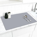 AECHY Silicone Mats for Kitchen Counter 27.5 x 16.5 Inch, 2mm Thick – Multipurpose Silicone Mat Thick Heat Resistant Mat Shipped Rolled Up Kitchen Counter Mat Nonslip Silicone Mats, Dark Gray