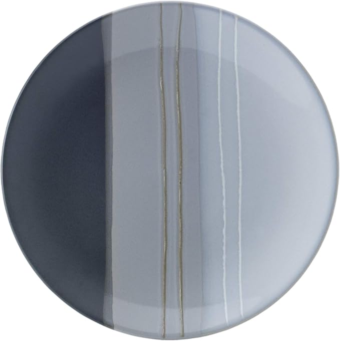 Pfaltzgraff Parker Gray 16 Piece Dinnerware Set, Service for 4, Gray